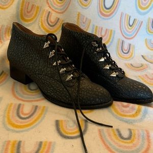 Jeffrey Campbell heeled booties- HOOD- Never Worn